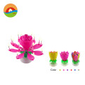 lotus candle double layer auto open up birthday candles